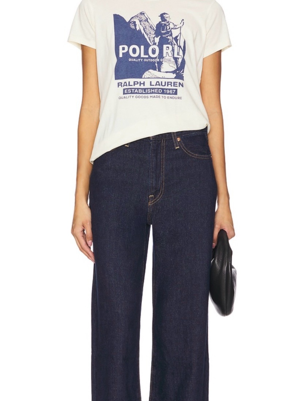 Levi's Dark Indigo Wide-Leg Jeans